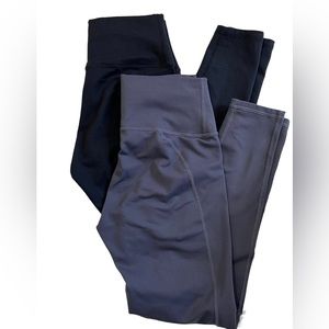 FABLETICS Powerhold Leggings Bundle Gray Black Size XS